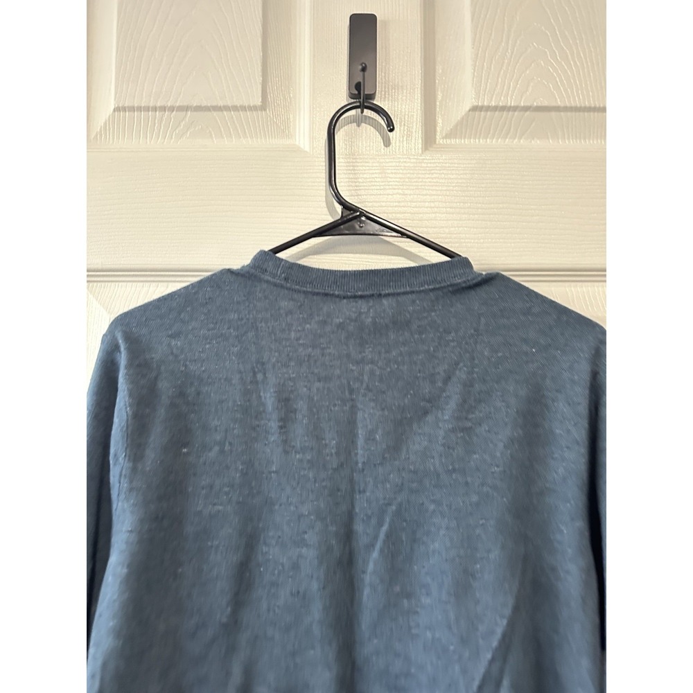 Vuori Jeffreys Pullover fleece sweatshirt Dark Blue Men's Medium - Picture 9 of 13